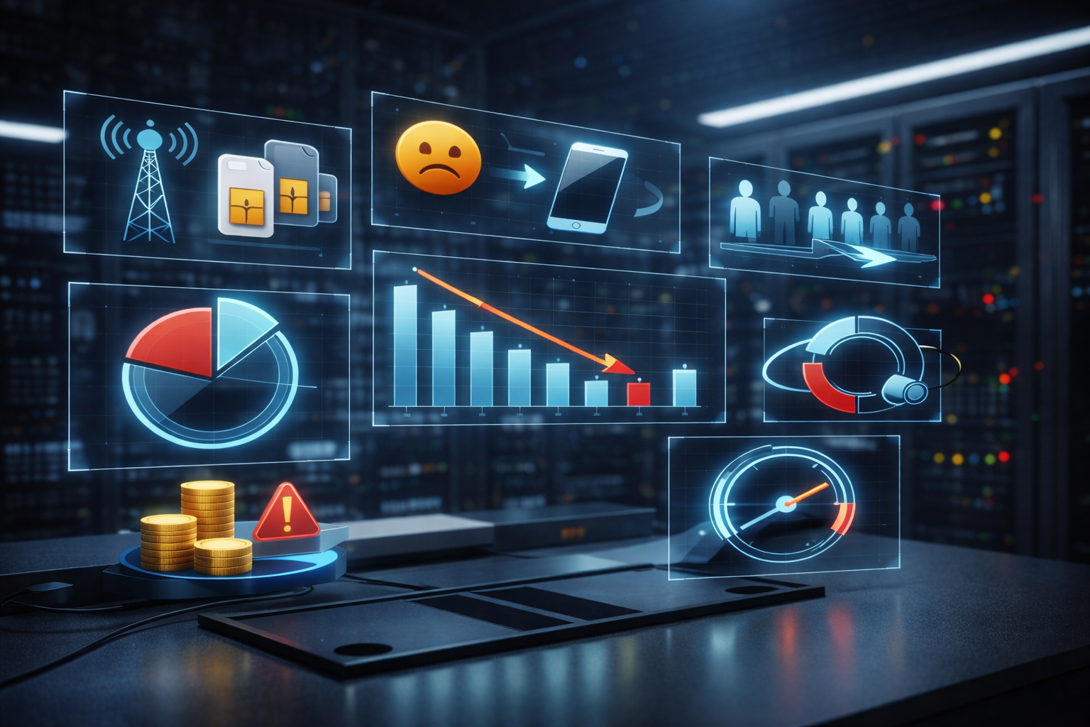 Telecom Customer Churn Analysis Dashboard
